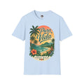 T-Shirt — Pura Vida Costa Rica Vintage Sunset Palm Beach Tee
