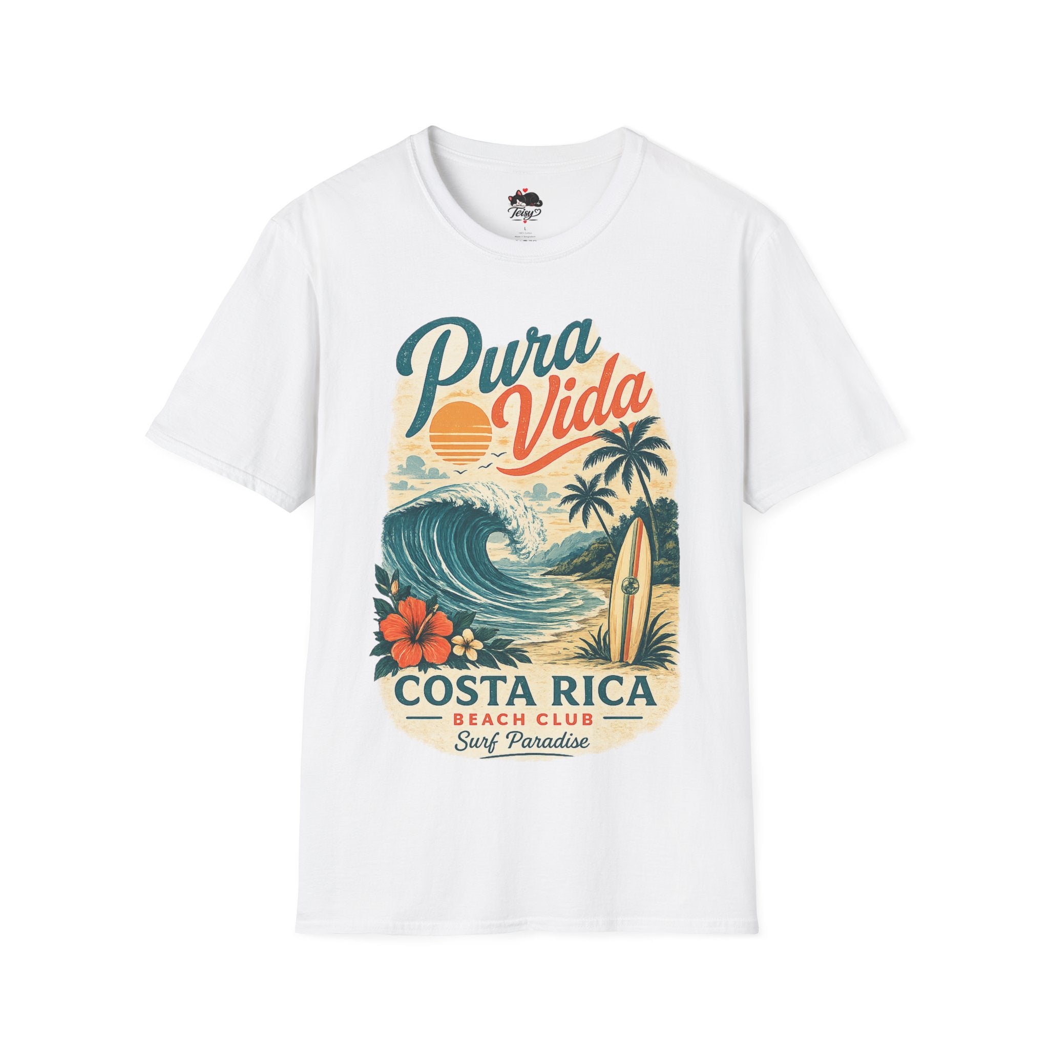 Pura Vida Costa Rica Surf T-Shirt