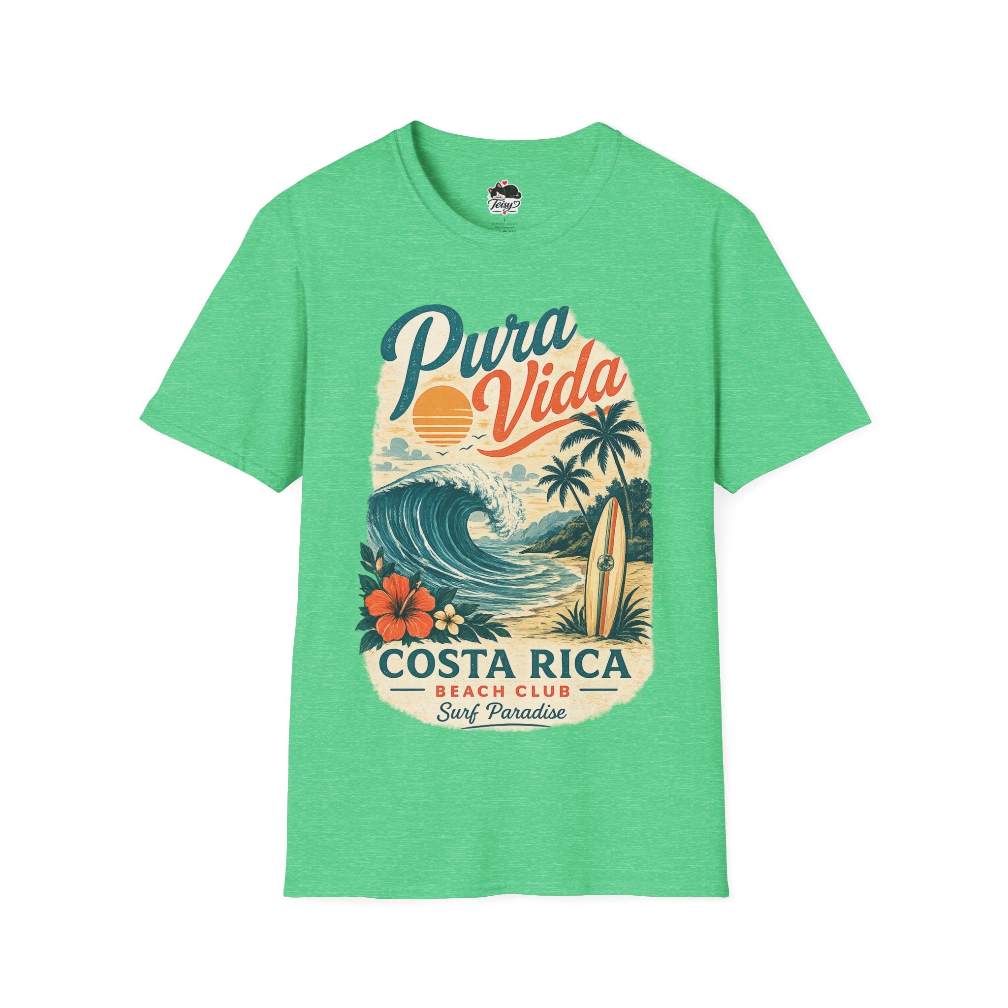 Pura Vida Costa Rica Surf T-Shirt