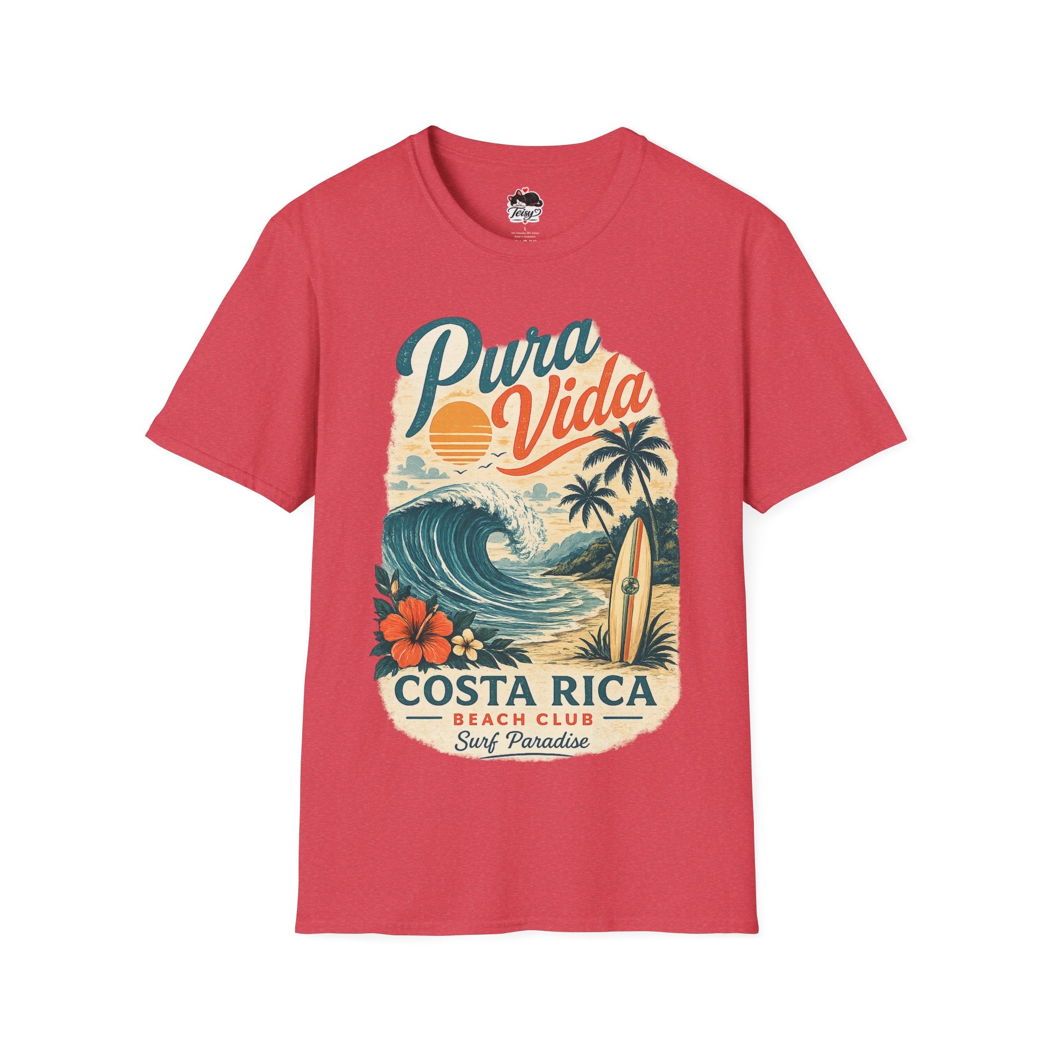 Pura Vida Costa Rica Surf T-Shirt