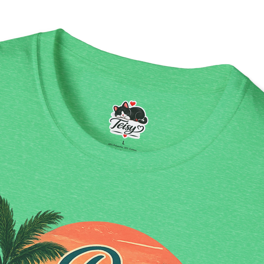 T-Shirt — Pura Vida Costa Rica Vintage Sunset Palm Beach Tee