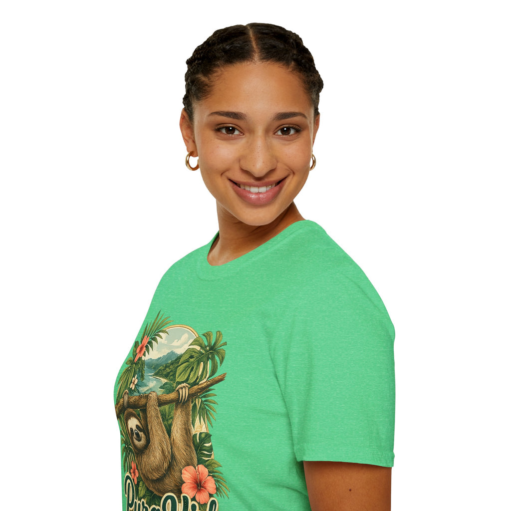 Pura Vida Costa Rica Sloth T-Shirt