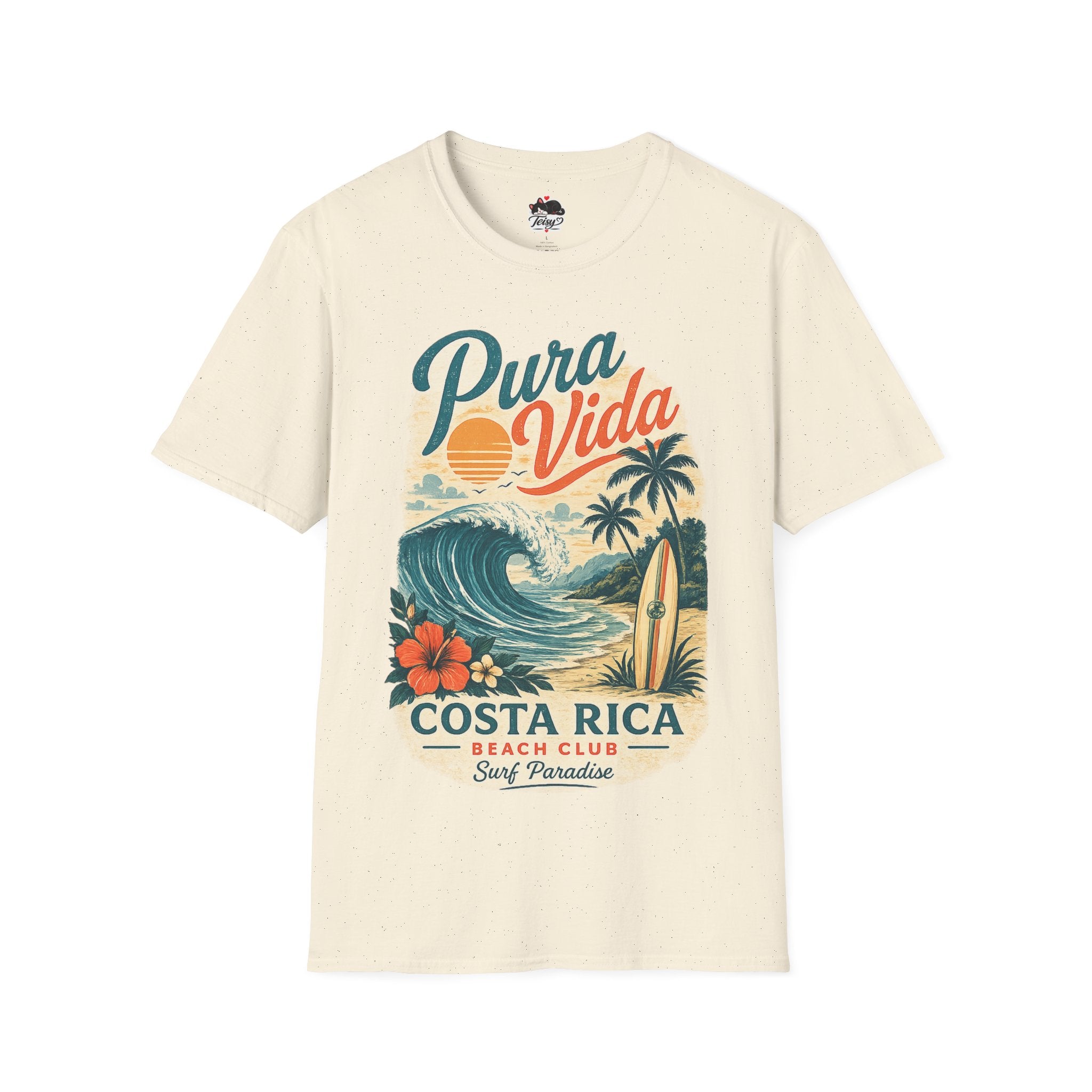 Pura Vida Costa Rica Surf T-Shirt