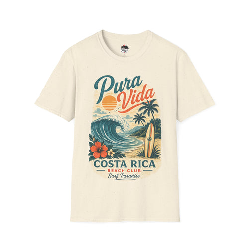 Pura Vida Costa Rica Surf T-Shirt