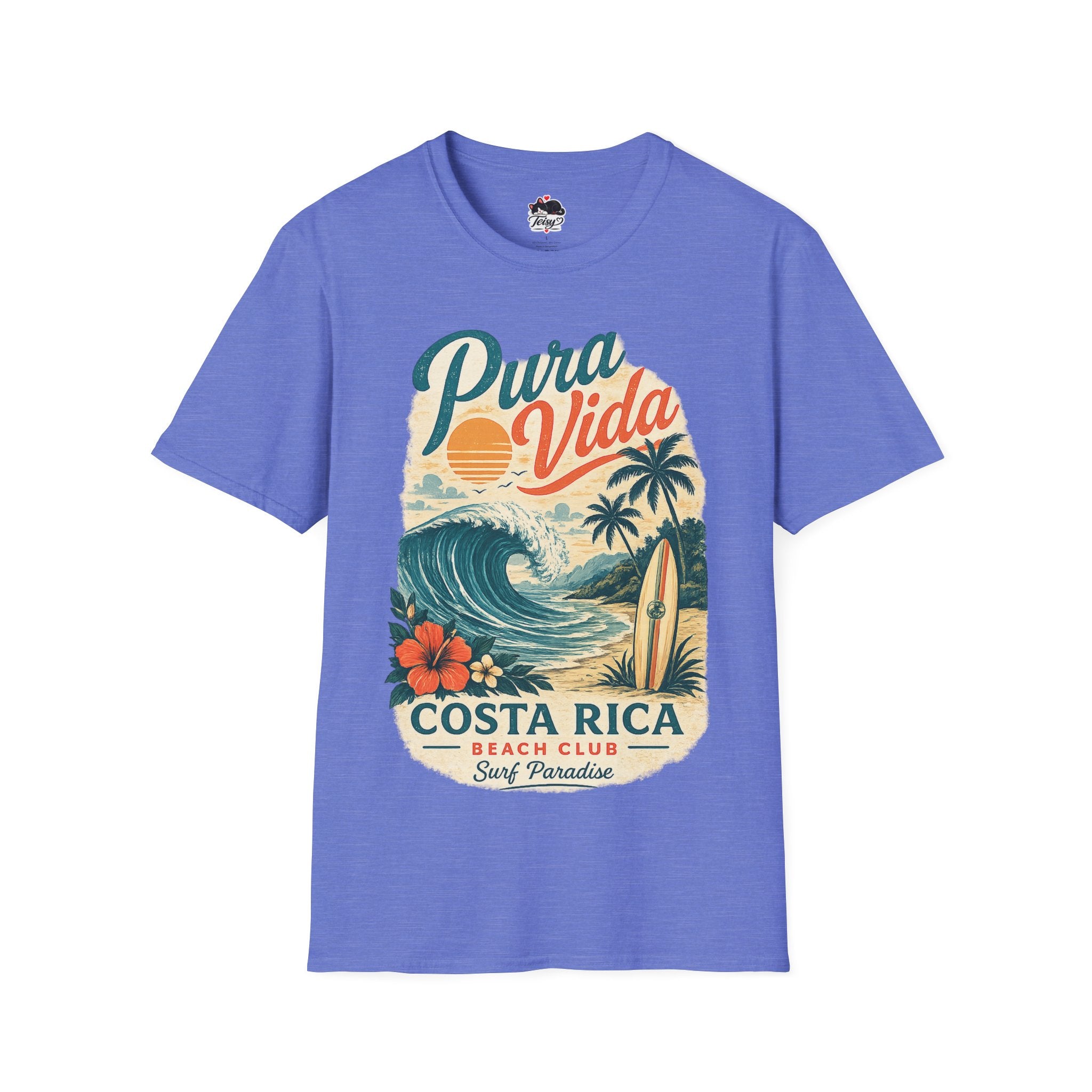 Pura Vida Costa Rica Surf T-Shirt